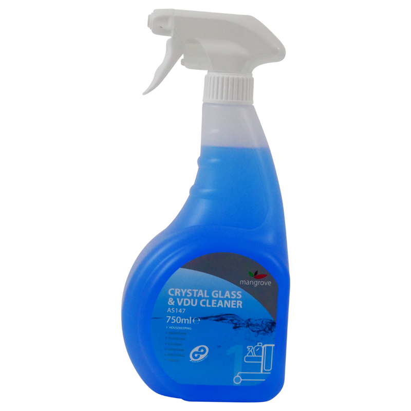 Crystal Glass & VDU Cleaner Trigger 750ml