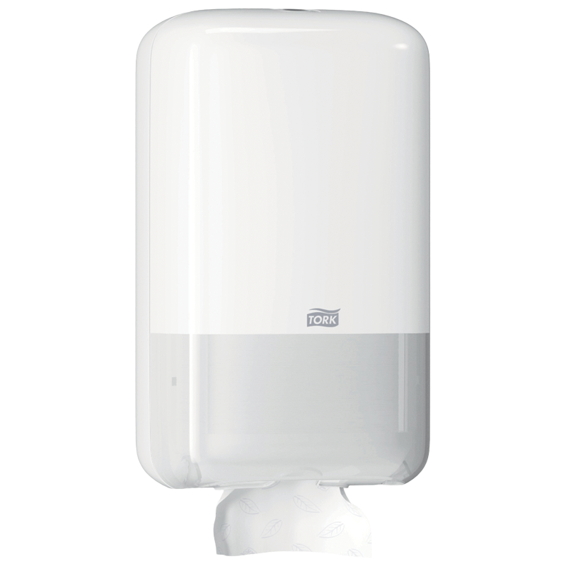 Tork Folded Toilet Paper Dispenser White