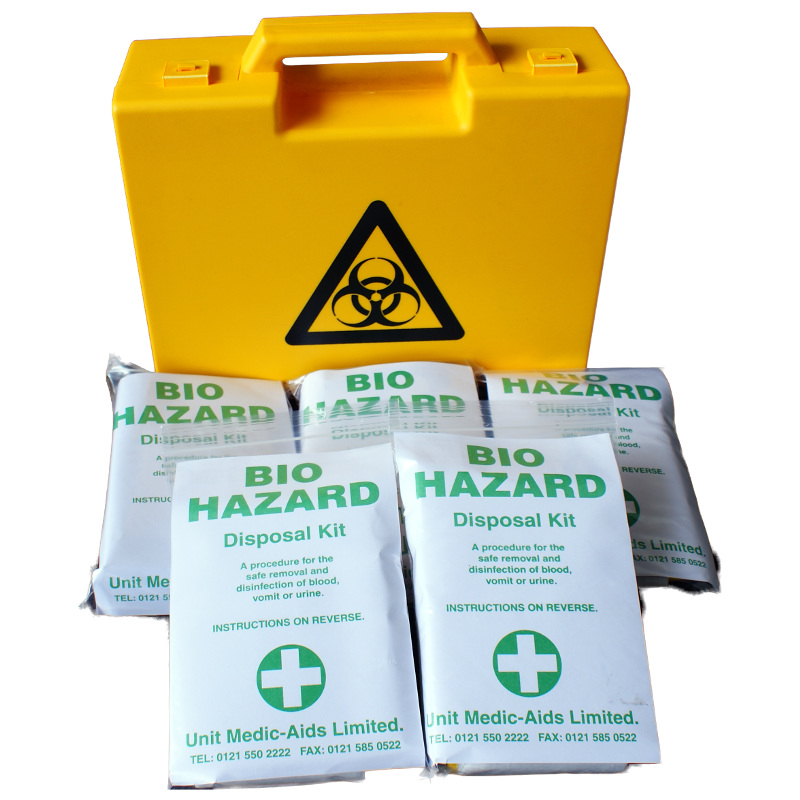 Biohazard Body Fluid Clean Up Kit 5 Application