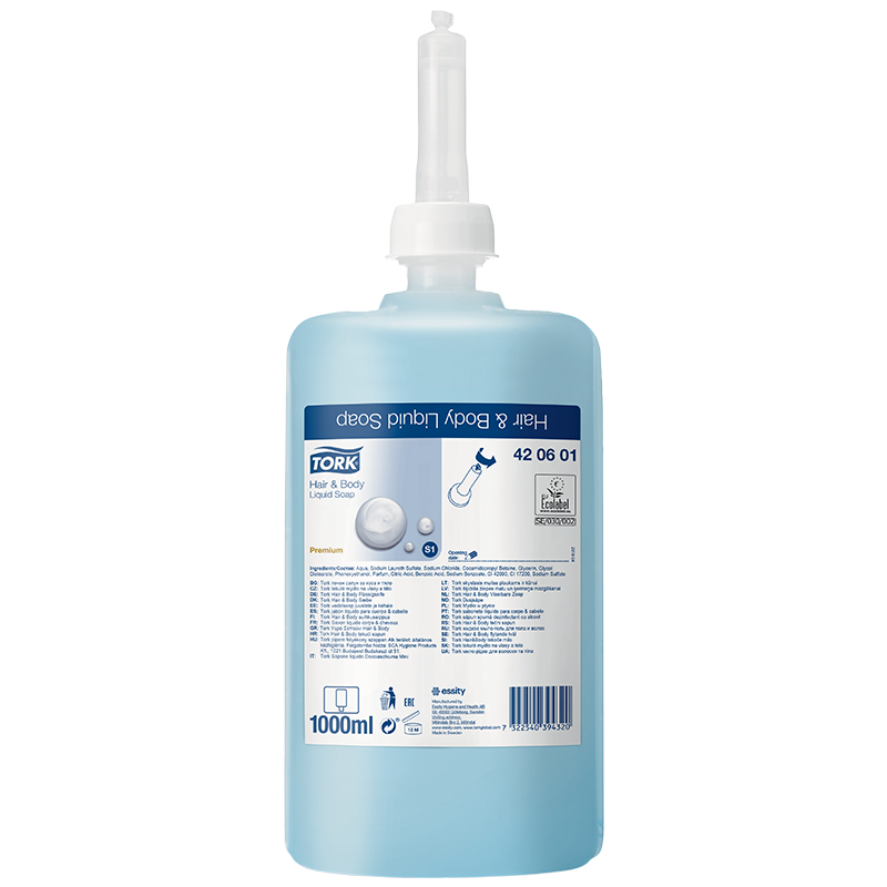 Tork Hair and Body Liquid Soap 420601