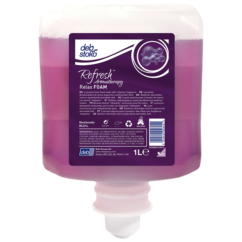 Deb Refresh Relax Foam 1L