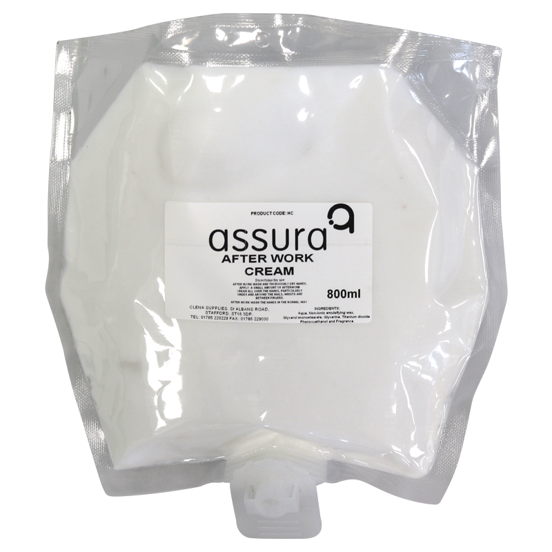 Assura After Work Restore Cream 800ml Cartridge