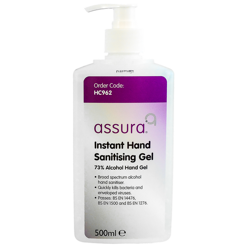 Hand Sanitiser 500ml Pump Top