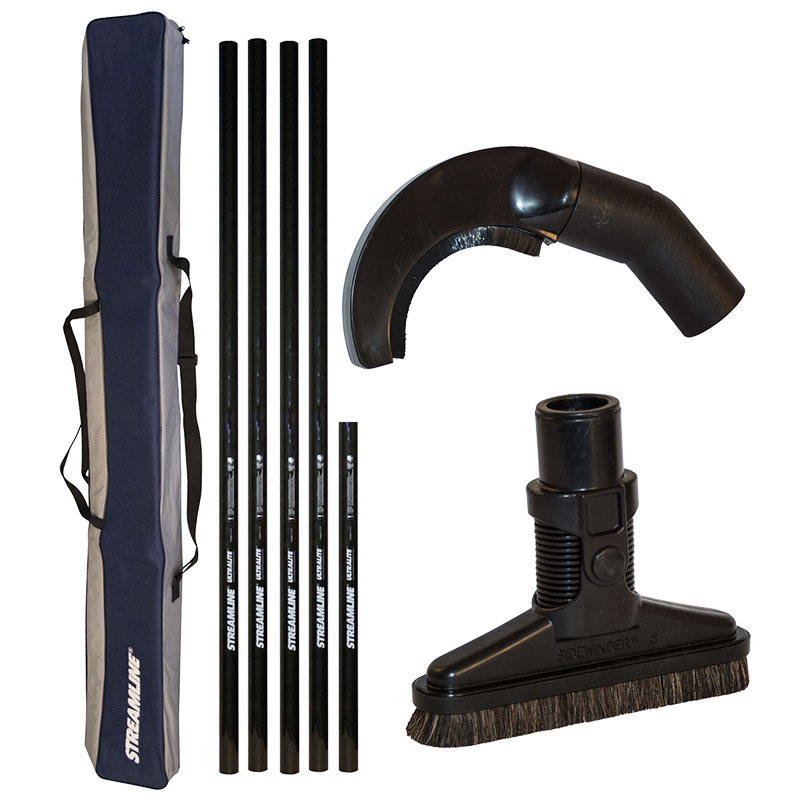 Internal High Level Dusting Kit for 32mm vacuum hose, 8.5metre / 28ft reach