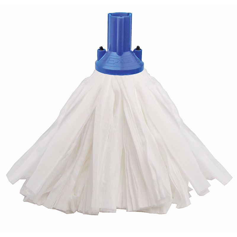 Exel White Strip Mop Blue