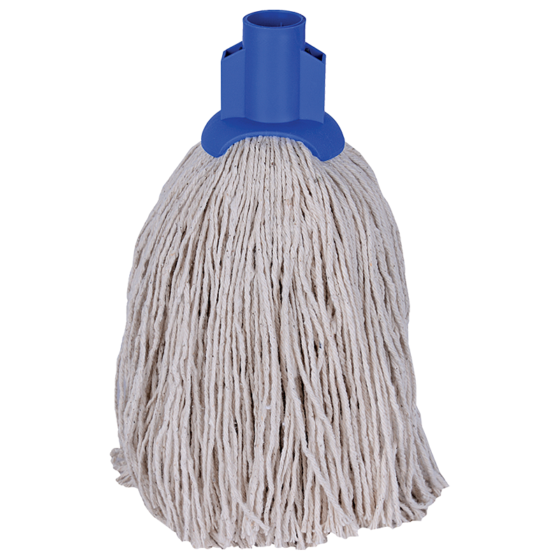 No 12 Twine Socket Mophead Blue