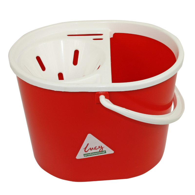 Mop Strainer Bucket Plastic Red