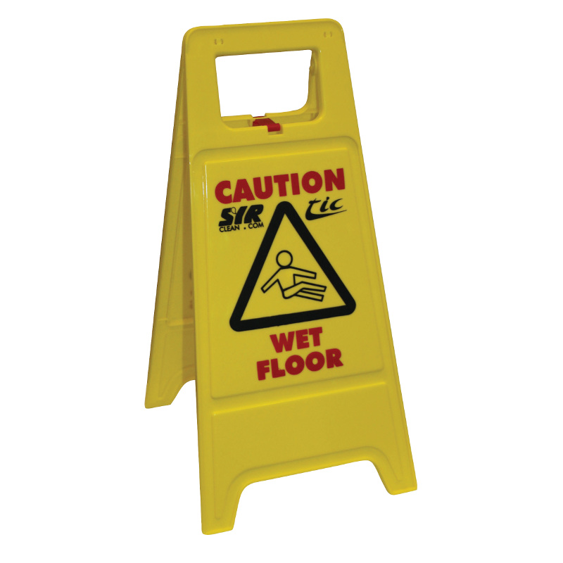 Cleaning-In-Progress / Wet Floor Sign