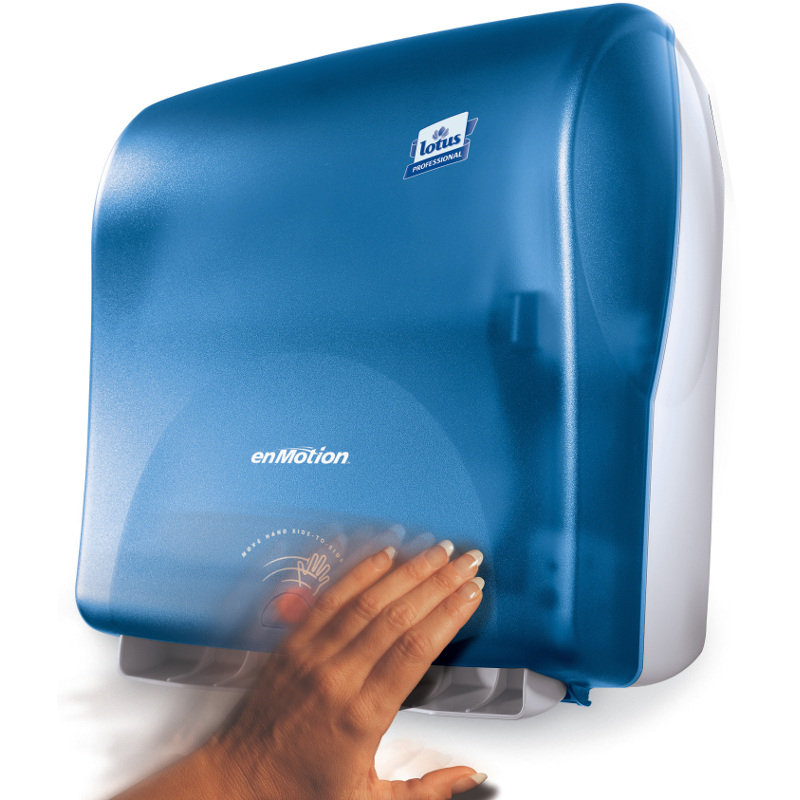 Enmotion Rolls 1 Ply Blue