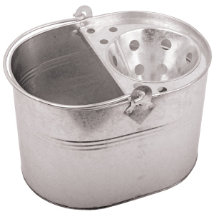 Galvanised Metal Mop Strainer Bucket